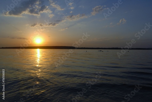 sunset on the lake © st_fox