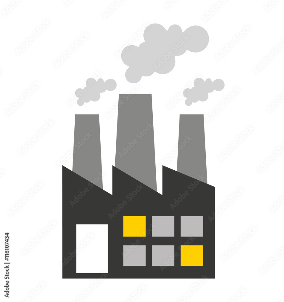 plant factory building icon