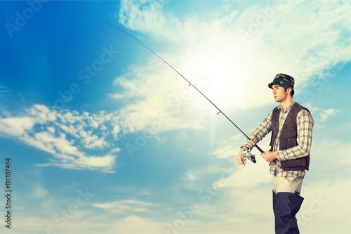 Fishing.