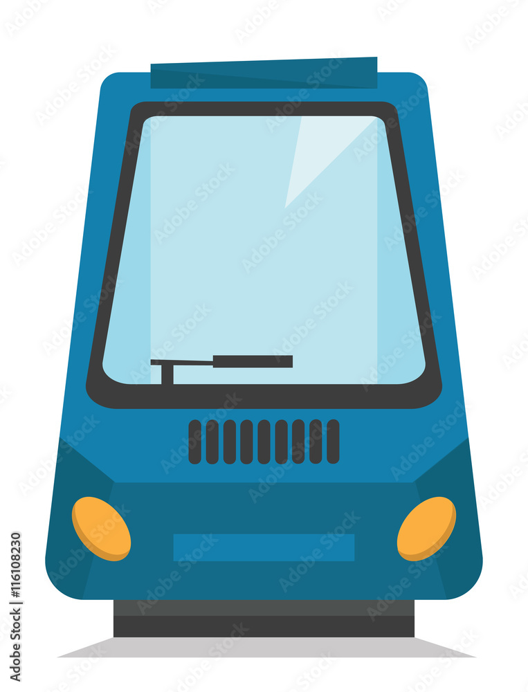 Modern high speed train vector illustration. Modern high speed train vector illustration.