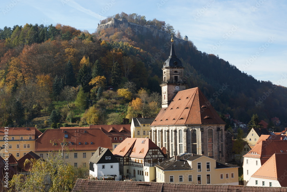 Elbsandsteingebirge - Festung Königstein Elbsandsteingebirge - Festung Königstein