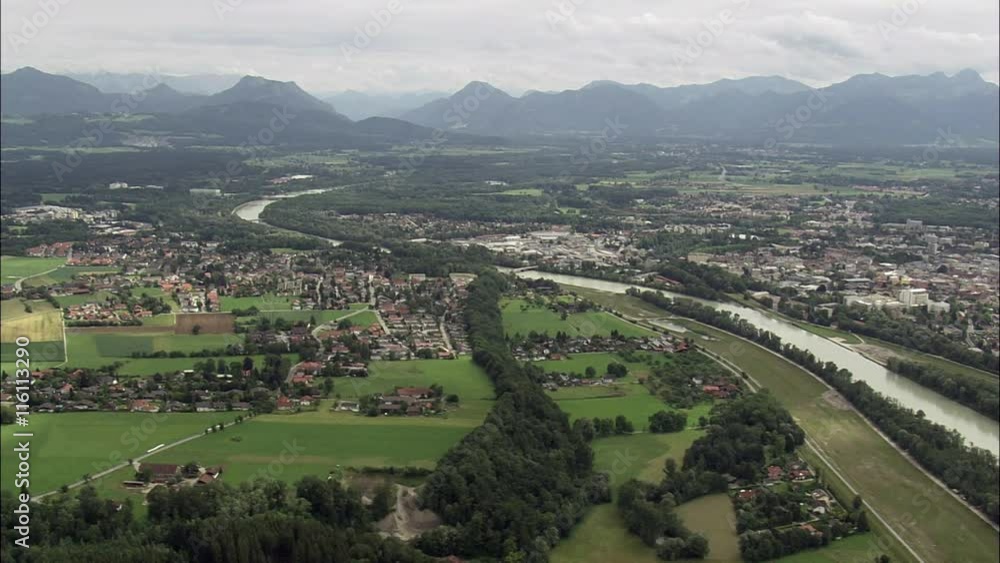 Rosenheim And Lake Simsee Rosenheim And Lake Simsee