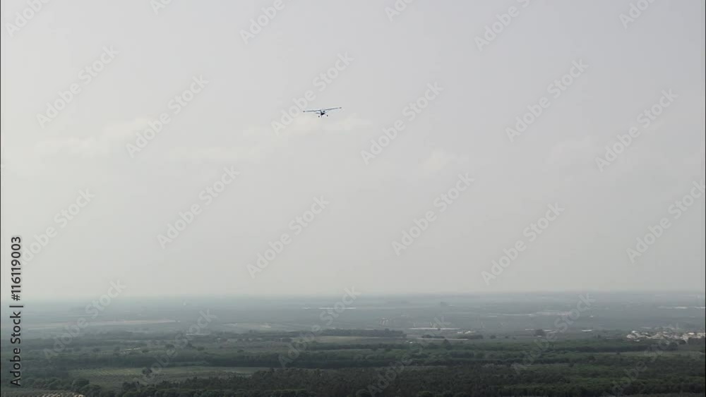Parachute Jump Aircraft Taking Off