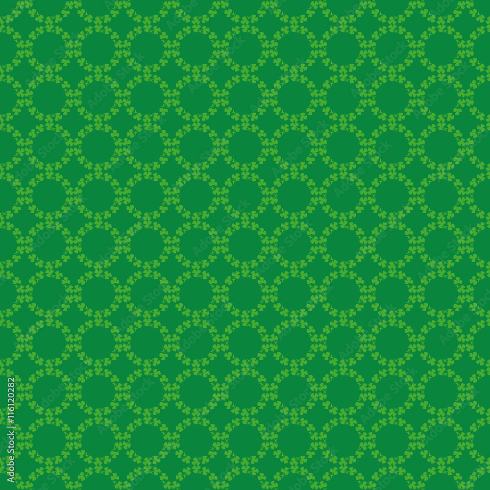 Circular pattern ireland clover, irish shamrock Circular pattern ireland clover, irish shamrock