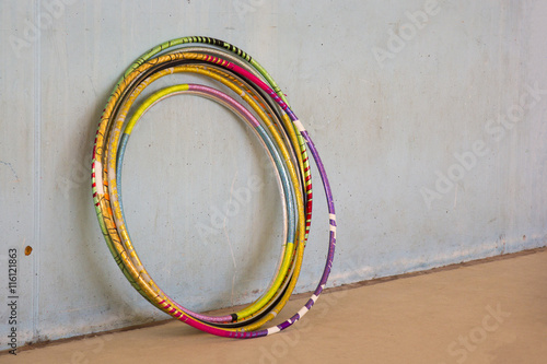 Hoop, rhythmic gymnastics photo