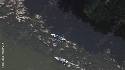 Canoeing On River photo