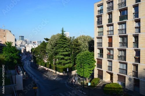Ville de Pureaux vue de la gare 