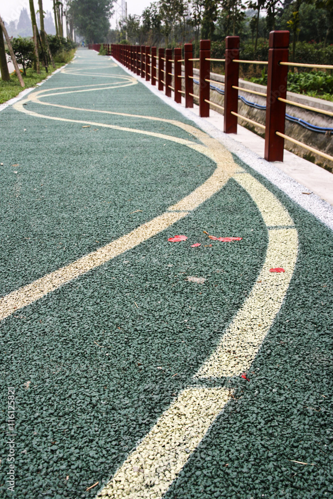Obraz premium greenway in chengdu,china