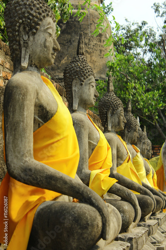 Ancient Buddha statue