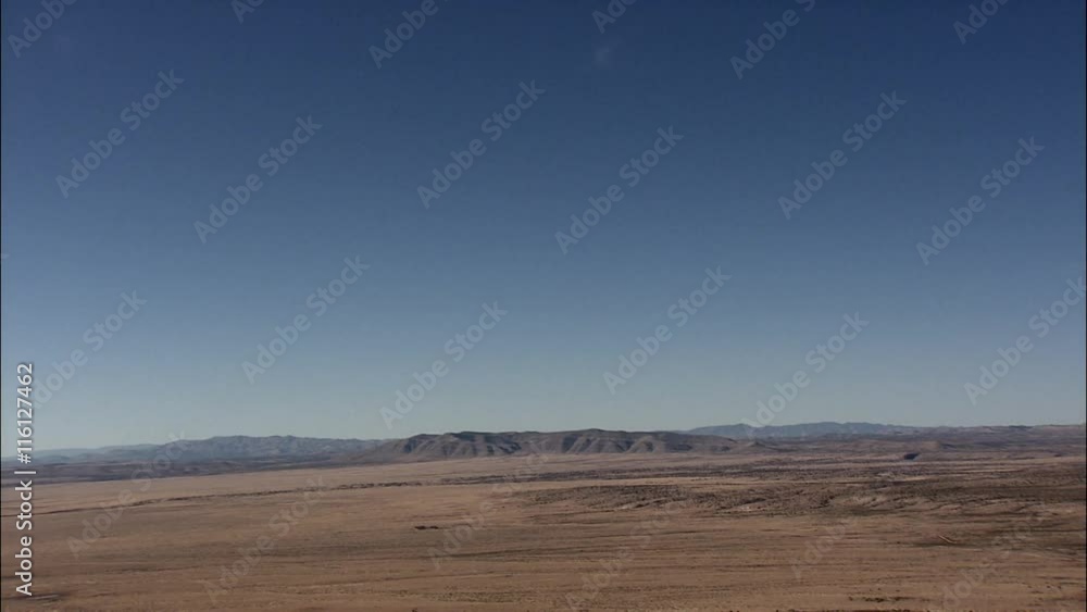 Panorama Desert And Blue Sky Panorama Desert And Blue Sky