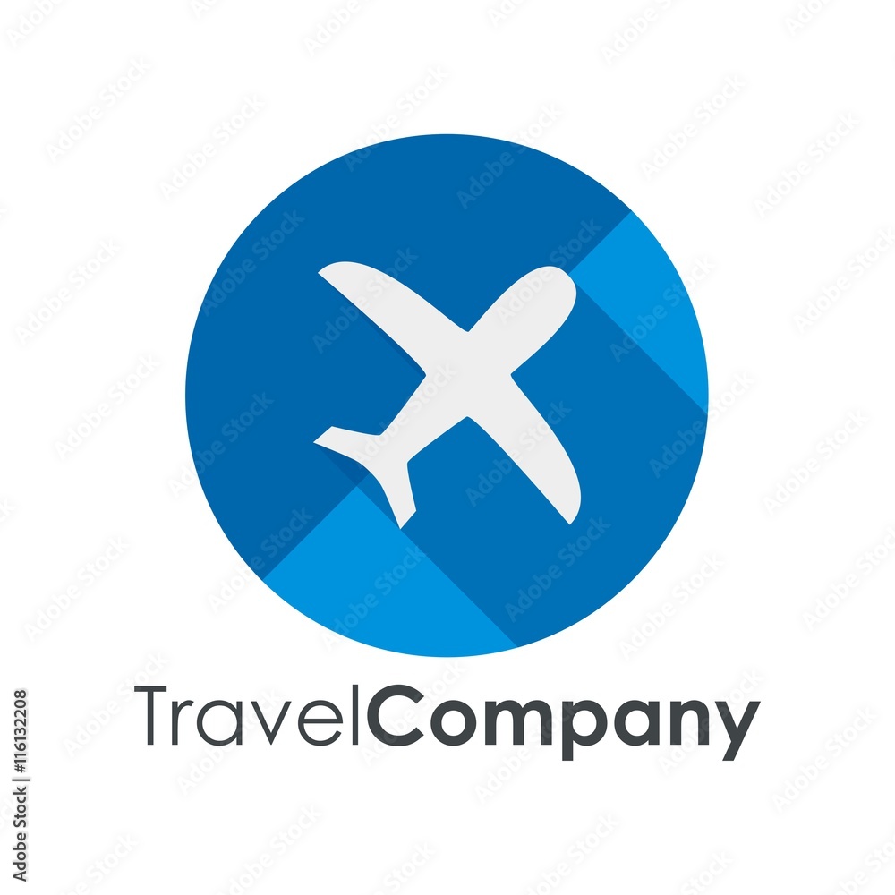 Travel logo symbol vector