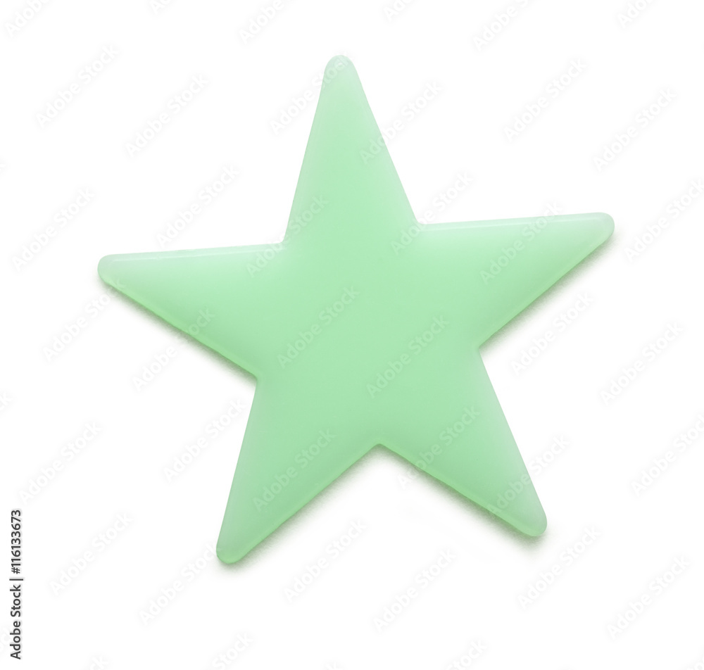 Blank star toy closeup Blank star toy closeup