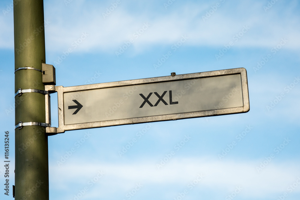 Schild 67 - XXL Schild 67 - XXL