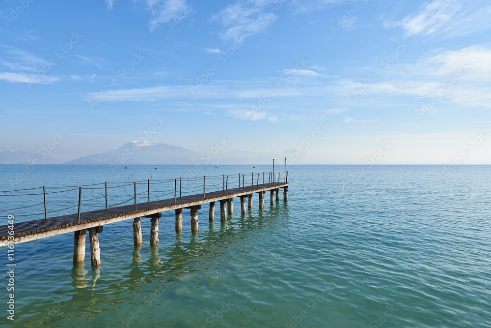 Landscape of Lake Garda