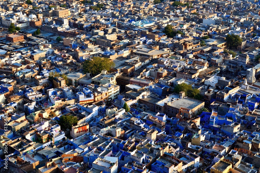 
Top view of Jodhpur (The Blue City),Rajasthan,India