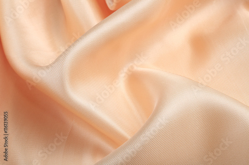 light peach satin