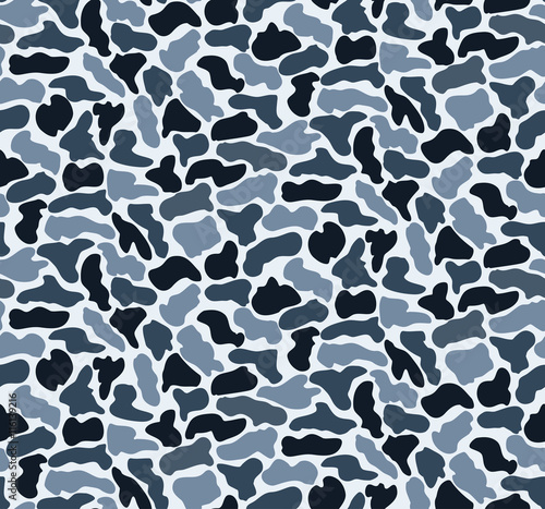 Abstract Vector Military Camouflage Background