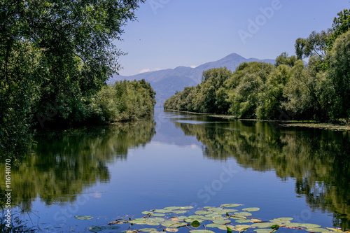 Lake in mountains