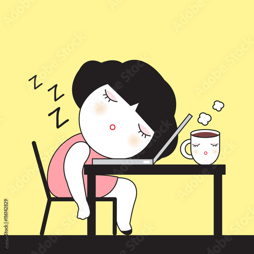 Weekday Mood Character illustration