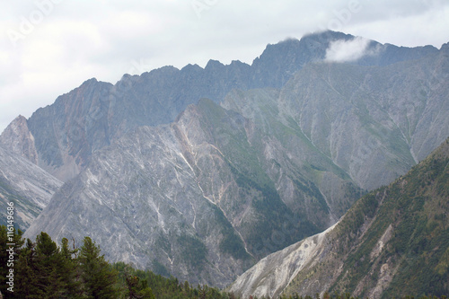 mountain scenery Eastern Sayan