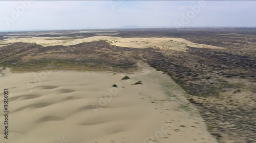 Crossing The Killpecker Sand Dunes photo