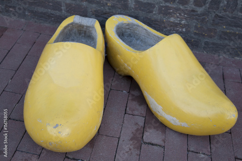 Yellow Clogs in Amsterdam