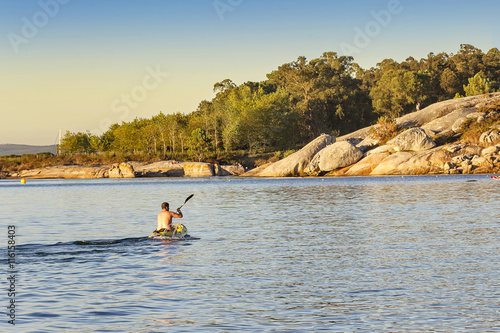 Canoeing in Arousa Island © Arousa