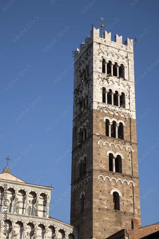 St Martino Cathedral Church Tower; Lucca