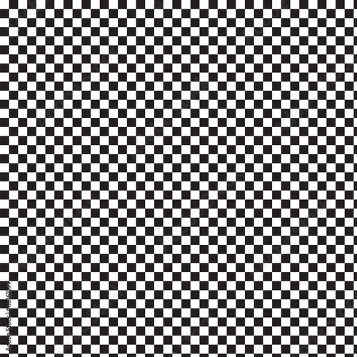 Black and White background square checkerboard seamless pattern abstract vector