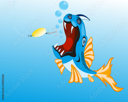 Fish sails for spoon bait