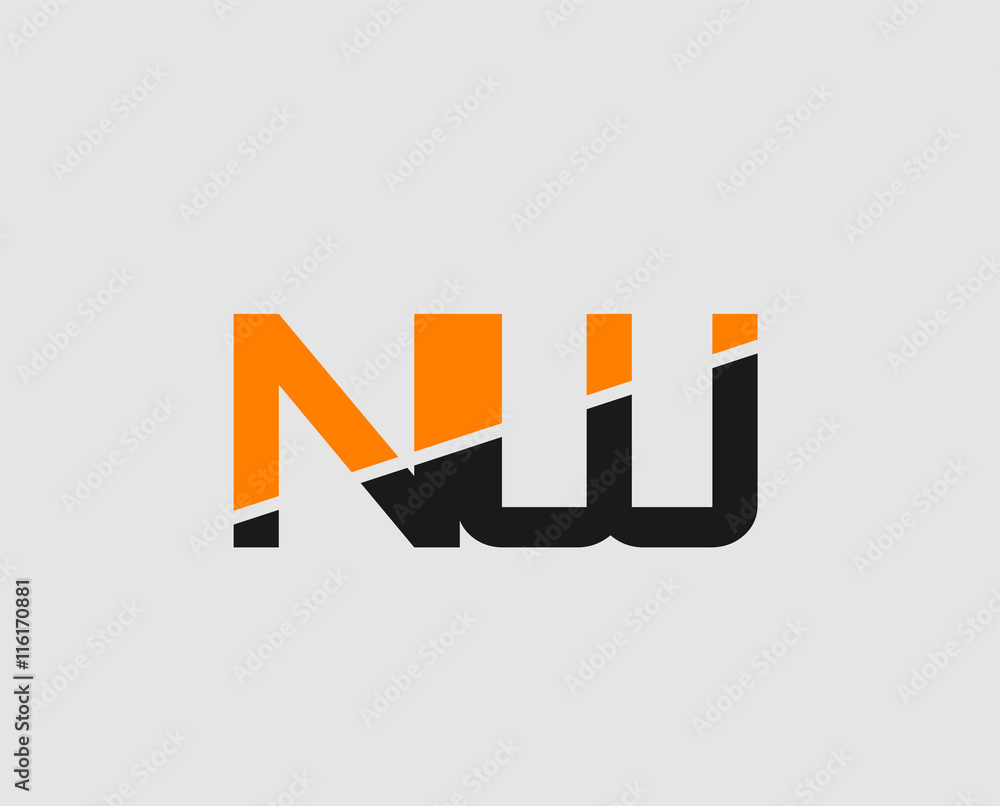N and W logo vector
N and W logo vector