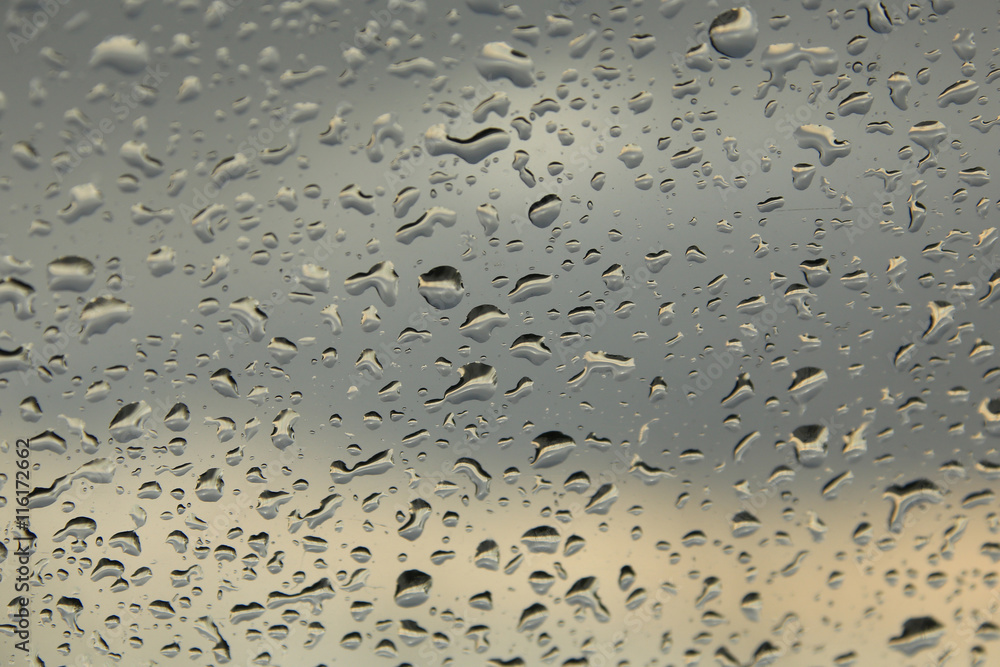 raindrops on the glass raindrops on the glass