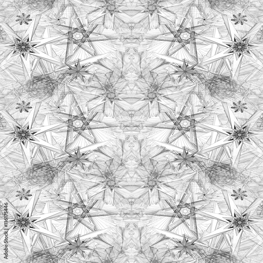 Sacred geometric abstract seamless background pattern. Sacred geometric abstract seamless background pattern.