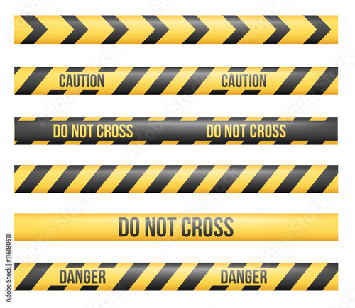 Danger Tape Lines
