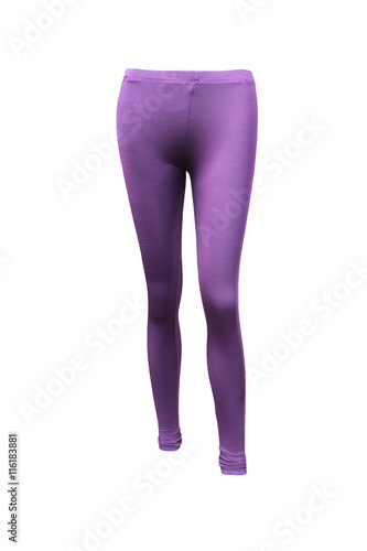 purple stretch pants
