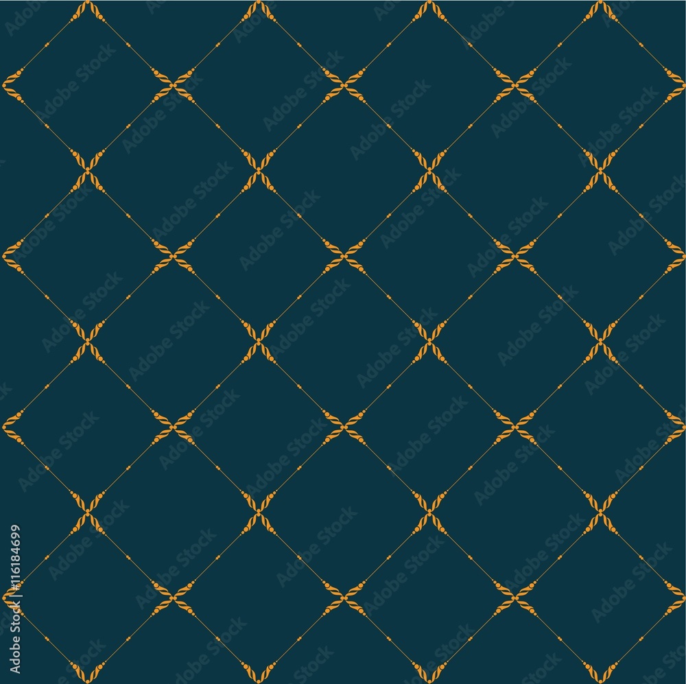 Fototapeta premium Seamless patterns with abstract decorative ornament.