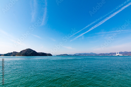 大久野島から眺める瀬戸内海 photo