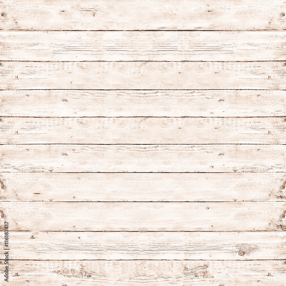Naklejka premium Wood pine plank white texture background