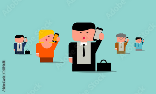 personaggi, mestieri, telefonare, comunicazione