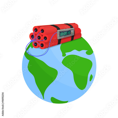 Danger bomb in the world