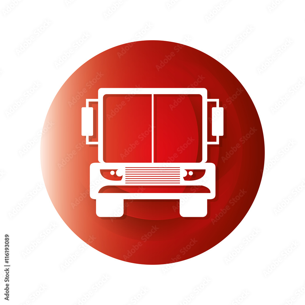 bus icon over circle button isolated design, vector illustration graphic bus icon over circle button isolated design, vector illustration graphic