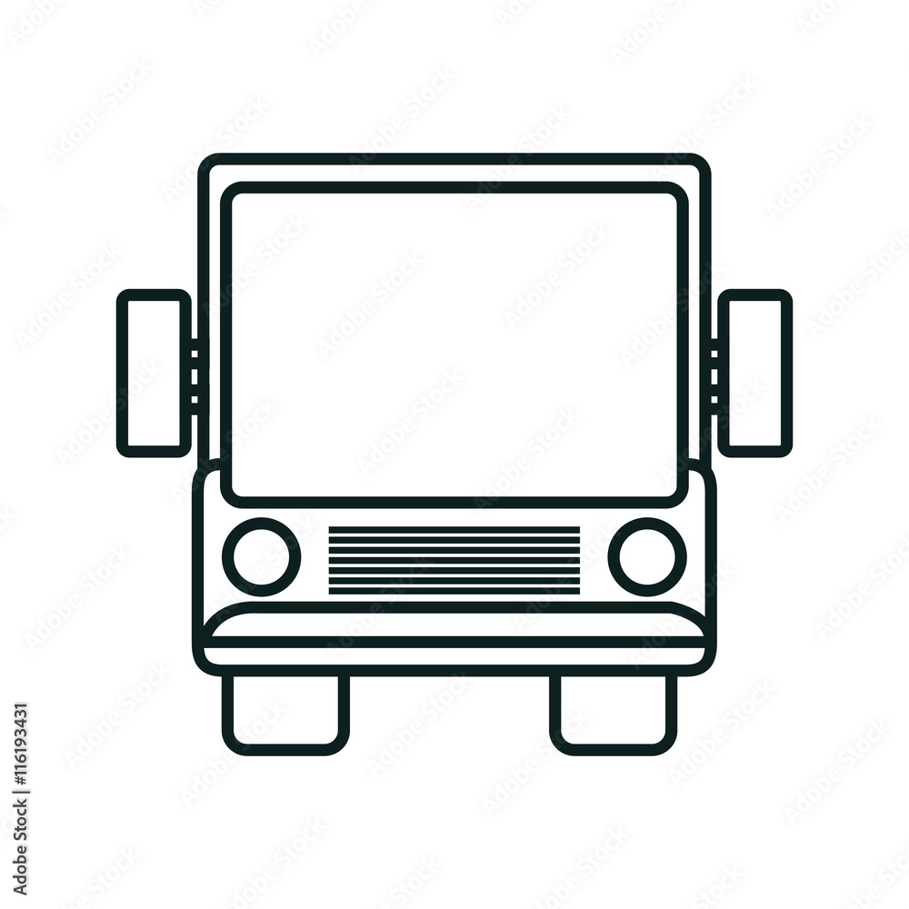 bus icon over white background isolated design, vector illustration graphic bus icon over white background isolated design, vector illustration graphic