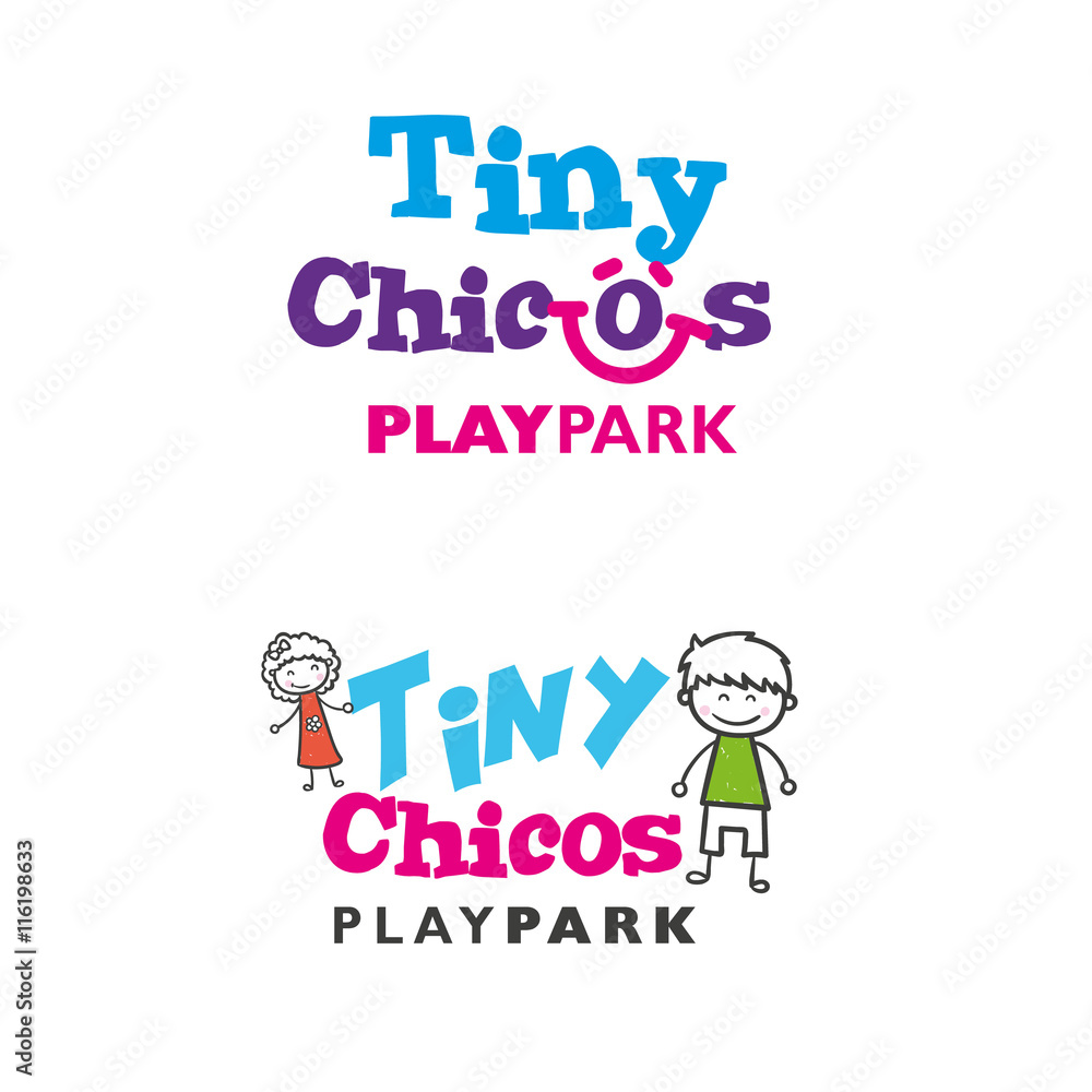 Logo Tiny Chicos parque de Juegos Logo Tiny Chicos parque de Juegos