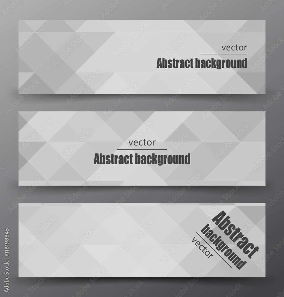 Abstract mosaic Banner. Abstract mosaic Banner.