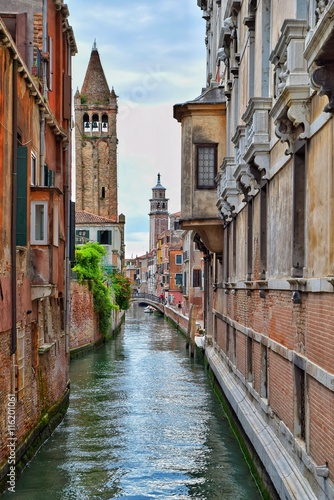 Wasserstraße in Venedig 1