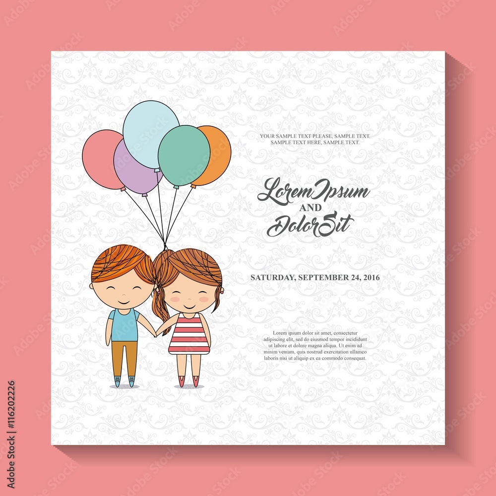k icon. Invitation and save the date design. Vector graphic k icon. Invitation and save the date design. Vector graphic