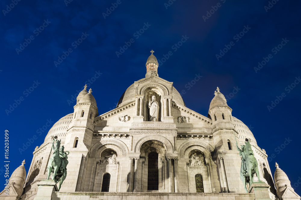 Basilica of Sacré-Coeur in Montmartre, Paris, France