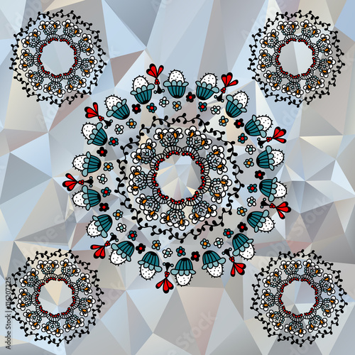 Seamless Floral Pattern for Design