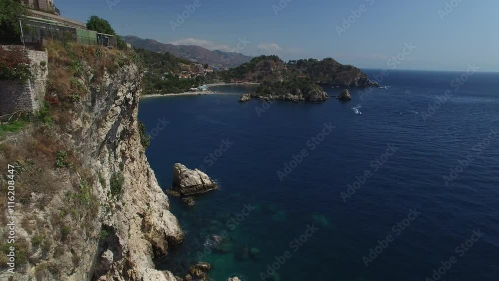 Aerial View of Taormina, Sicily, Italy Aerial View of Taormina, Sicily, Italy