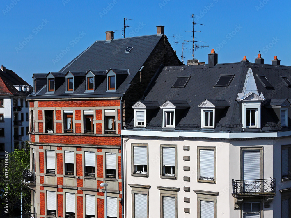 immeubles du centreville de Strasbourg Stock Photo Adobe Stock